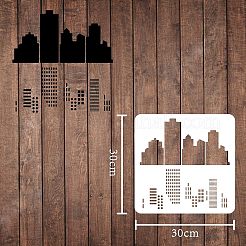 Modelli di stencil per pittura da disegno riutilizzabili in plastica&nbsp;DIY-WH0172-230