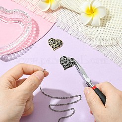 2 Stück 2 Farben Messing Micro Pave Zirkonia Anhänger&nbsp;KK-CJ0003-16