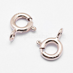 925 argent sterling fermoir à ressort anneau&nbsp;STER-K167-076A-RG
