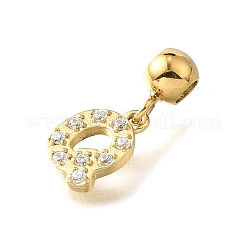 Pendentif en strass en acier inoxydable 304&nbsp;STAS-H202-50G-Q