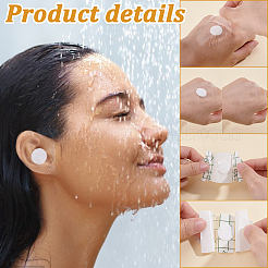 140 pieza de 2 estilos de pegatinas impermeables para orejas de bebé de PU&nbsp;AJEW-GA0008-18B