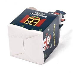 Weihnachtsthema Papierfaltengeschenkboxen&nbsp;CON-G012-04D
