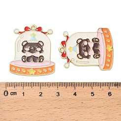 Emaille Anhänger Legierung&nbsp;ENAM-G229-02G-01
