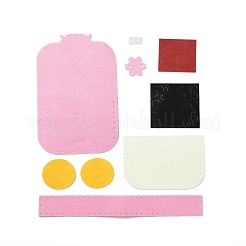 Handgefertigtes Tiergeld-Geldbörsen-Set aus Vliesstoff&nbsp;DIY-K059-07