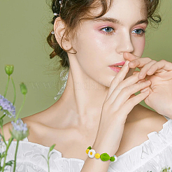 DIY-Set zur Herstellung von Blumen- und Blattarmbändern&nbsp;DIY-PH0009-33