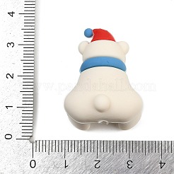 Weihnachtliche Silikonperlen&nbsp;SIL-K007-02E