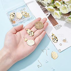 DIY Nuggets Anhänger Ohrringe Herstellungsset&nbsp;DIY-BC0004-47