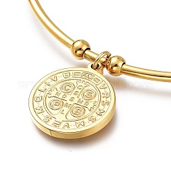 201 Edelstahl-Manschettenarmbänder&nbsp;BJEW-M284-04-1