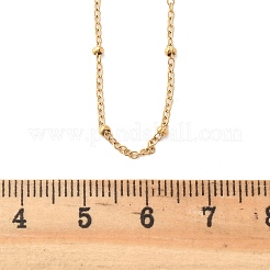 Satellitenkettenhalsketten aus Edelstahl 304&nbsp;NJEW-L173-012-G