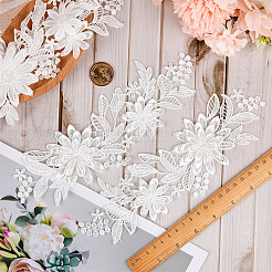 Wasserlösliche Polyester-Stickapplikationen&nbsp;LS-DIY-WH0304-667A