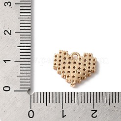 Messing micro pave klare zirkonia anhänger&nbsp;KK-C062-077G