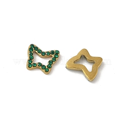 Cabujones de rhinestone de acero inoxidable 304&nbsp;STAS-A057-04G-H02