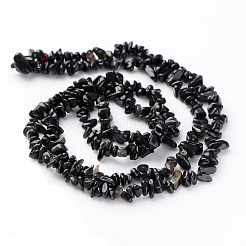 Natürlichen Obsidian Perle Stränge&nbsp;LS-F079