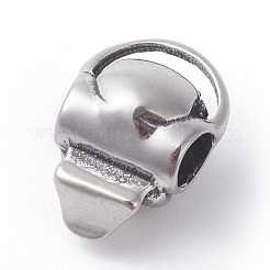 Perline europee in acciaio inossidabile chirurgico 316&nbsp;STAS-G186-01AS