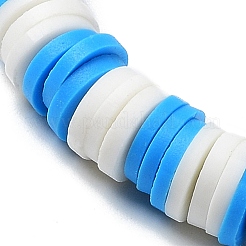 7 Stück 7 Stil Fimo Heishi Surfer Stretch Armbänder Set&nbsp;BJEW-SW00088-01