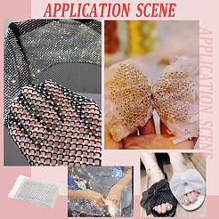 Deko-Accessoires aus Polyesternetz zum Aufbügeln&nbsp;DIY-MA0003-30A