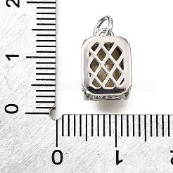 Messing Glas Anhänger / charms&nbsp;KK-V011-32P