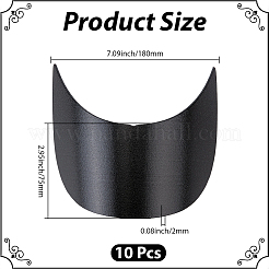 10 Hutkrempenfutter aus Harz&nbsp;DIY-CY0002-88B