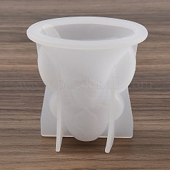 Moldes de silicona para estatuas de diy 3D con temática navideña&nbsp;SIMO-G001-02A