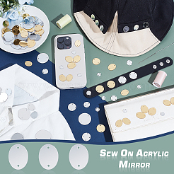 100 Stück Acryl-Strass zum Aufnähen&nbsp;DIY-GA0002-69B-01