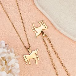 10 Stück Anhänger aus 304 Edelstahl&nbsp;STAS-SZ0003-26