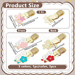 4 clip per penna in lega smaltata con 4 stili e clip in ferro&nbsp;FIND-NB0007-34
