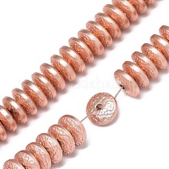 Chapelets de perles en hématite synthétique sans magnétiques&nbsp;LS-G-S372-001-02RG