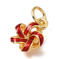 Pendentifs d'émail en laiton &nbsp;KK-G605-10G-01
