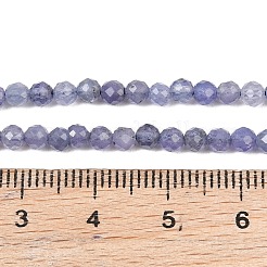 Perline tanzanite naturale fili&nbsp;G-S361-3mm-008