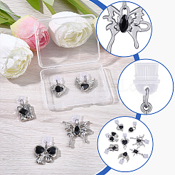 8 Stück mobile staubdichte Kunststoffstecker&nbsp;HJEW-SC00197