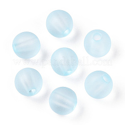 Transparenten Acryl-Kugel Perlen&nbsp;FACR-R021-8mm-06