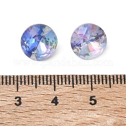 Spitze Rückseite u. Rückseite überzogene k9 Glasrhinestone Cabochons&nbsp;RGLA-J012-10mm-539LS