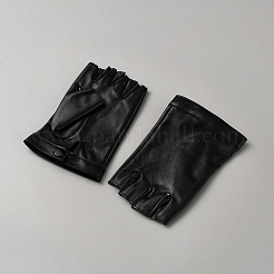Halbfingerhandschuhe aus PU-Leder&nbsp;AJEW-WH20070-269A