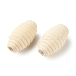 Perline europee in legno verniciate a spruzzo&nbsp;WOOD-A029-04D