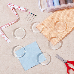 10 Stück Nagelkunst-Make-up-Palettenständer aus Glas&nbsp;MRMJ-WR0001-09