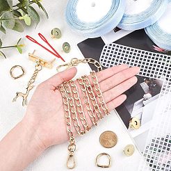DIY Strick Häkeltaschen Kit&nbsp;DIY-WH0189-92