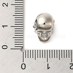 Messing Strass europäischen Perlen&nbsp;KK-A203-03P