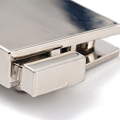 (vente de clôture défectueuse : rayure) fermoirs de sac à main en alliage de zinc&nbsp;FIND-XCP0002-41