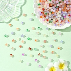 400 pieza de perlas de vidrio transparentes para pintura para hornear&nbsp;DGLA-YW0001-61A