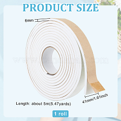 Forte nastro adesivo in schiuma eva per porte e finestre&nbsp;AJEW-WH0347-27A-01