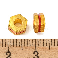 Perle di smalto in ottone&nbsp;KK-P277-44G-02