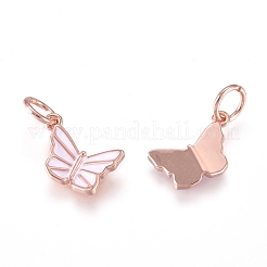 Messing Emaille Anhänger / charms&nbsp;KK-L189-22