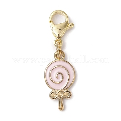 5 pz 5 stili di decorazioni pendenti in lega di smalto per dessert&nbsp;HJEW-JM02383