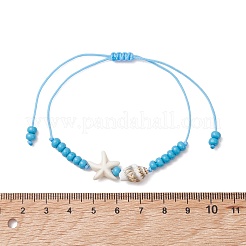 Armbänder aus synthetischem Türkis&nbsp;BJEW-MZ00331