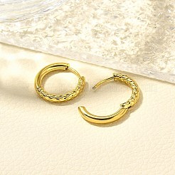 Creolen aus 304er Edelstahl für Damen&nbsp;EJEW-M068-16B-G
