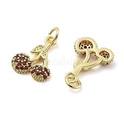 Ottone micro spianare pendenti zirconi&nbsp;KK-U060-25G
