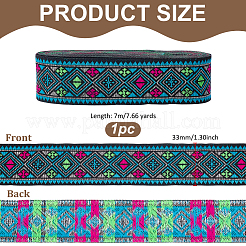 1 Stück Vintage-Jacquard-Polyesterband&nbsp;OCOR-PH0007-36B