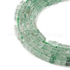 Natürliche grüne Erdbeere Quarzperlen Stränge&nbsp;G-G271-G04-1x1.5mm