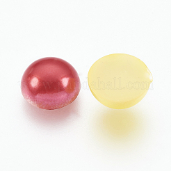 ABS Kunststoffimitation Perle Cabochons&nbsp;X-SACR-S738-8mm-M