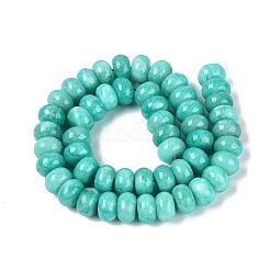 Natürliche weiße Jade perlen Stränge&nbsp;G-Q613-02A-11